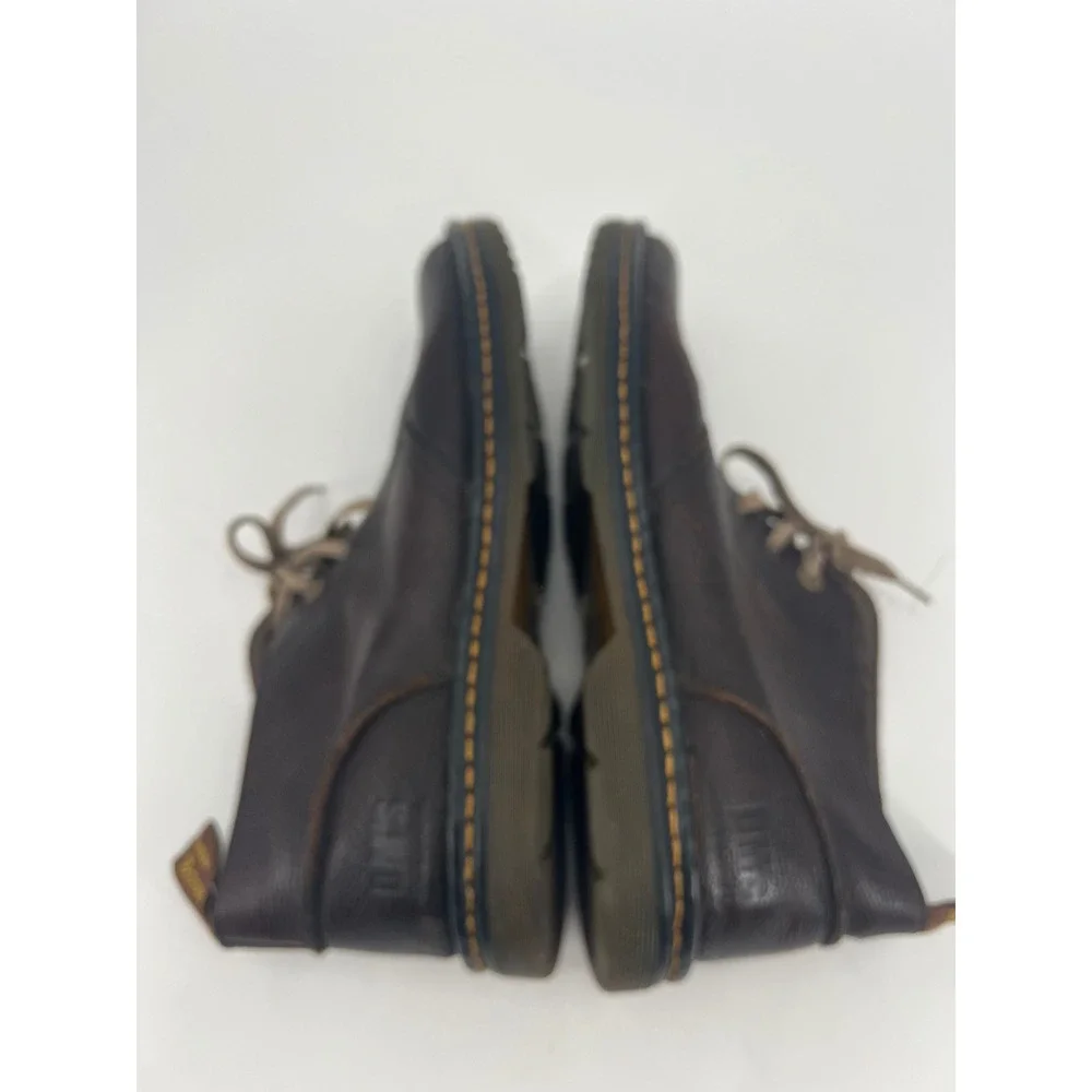 Dr. Martens Sussex Dark Brown Leather Chukka Boots Mens 13 AW004 Work Shoes